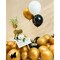 Metallic Gold Party Balloons - 100 Pcs 5/10/12/18 Inch Balloons Helium Quality Latex Balloons As Birthday Party Balloons/Graduation Balloons/Valentines Day Balloons/Baby Shower/Wedding